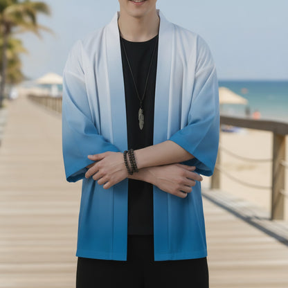Kimono Homme Dégradé Léger Été