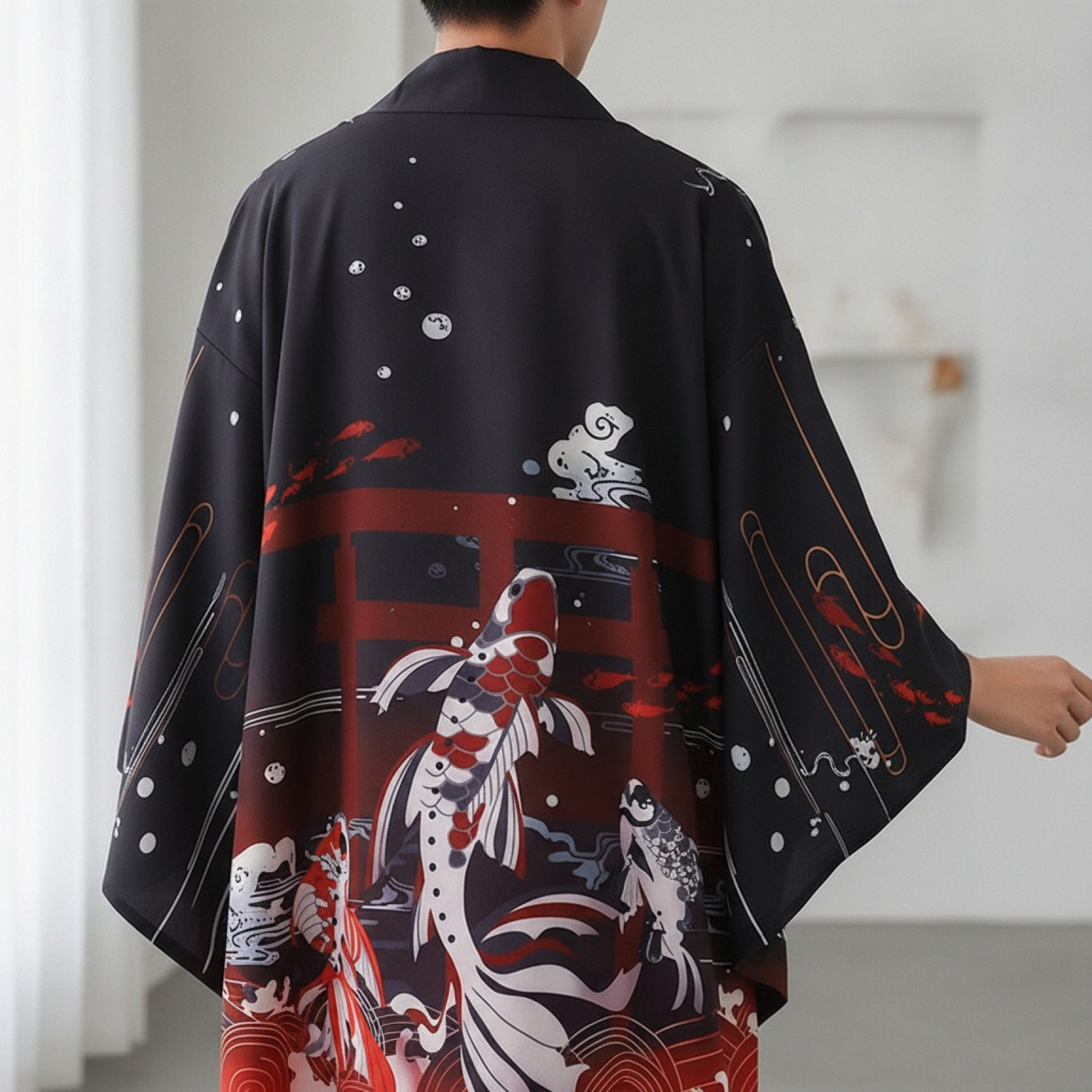 Kimono Samouraï Été Unisexe Style Harajuku