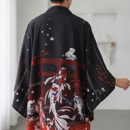Kimono Samouraï Été Unisexe Style Harajuku