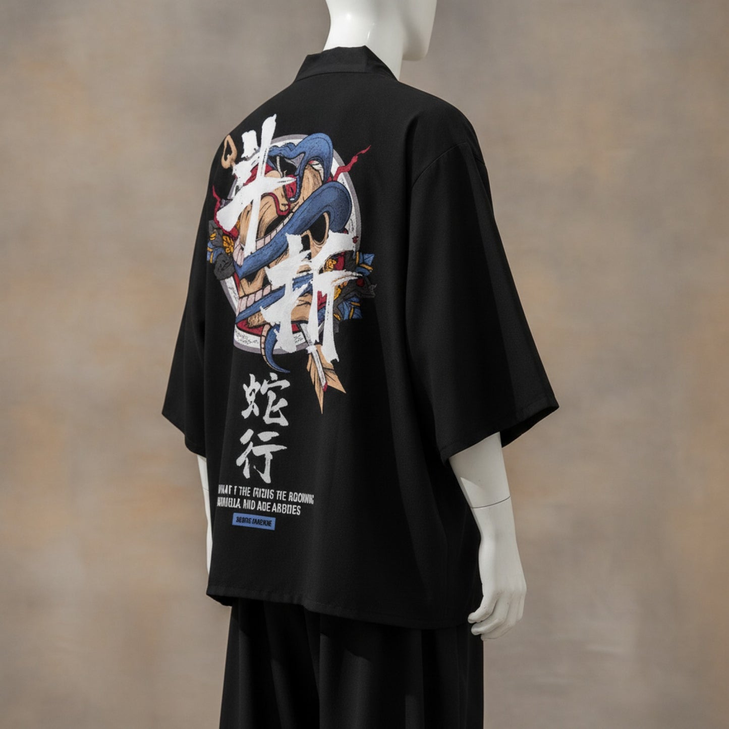 Ensemble Kimono Haori Homme : Style Japonais Oversize