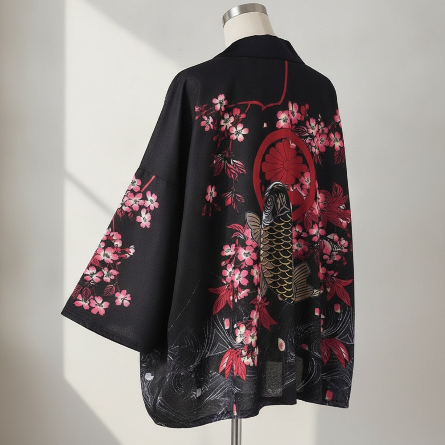 Robe Kimono Plage Inspiration Chinoise Baleine