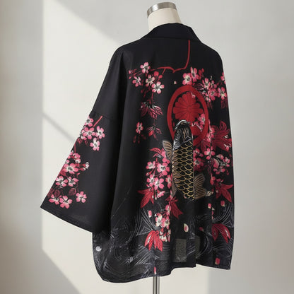 Robe Kimono Plage Inspiration Chinoise Baleine