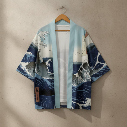 Kimono Homme Été 2026 : Imprimé 3D Urbain
