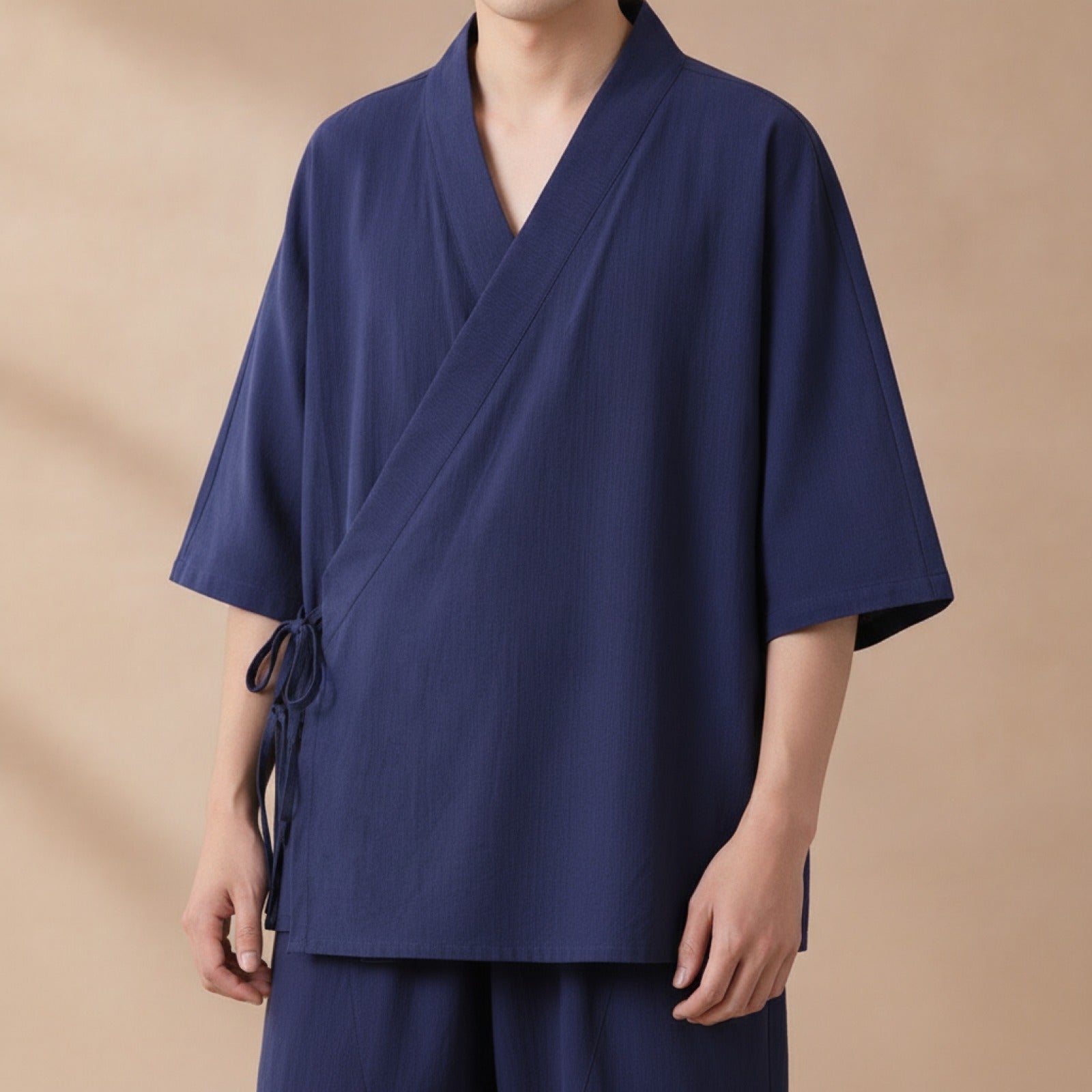 Ensemble Homme Style Chinois Coton Lin