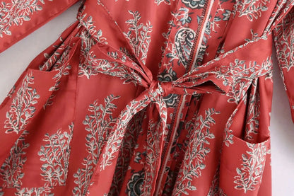 Cardigan Kimono Bohème Femme – Vert Armée - Kimono Zen