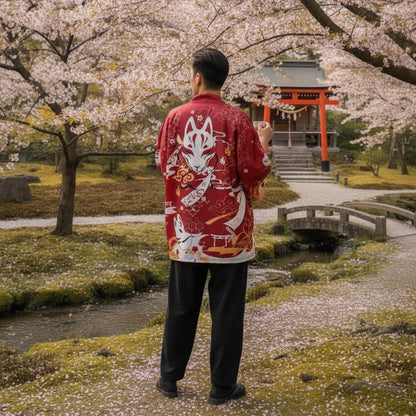 Kimono Renard Sakura Unisexe