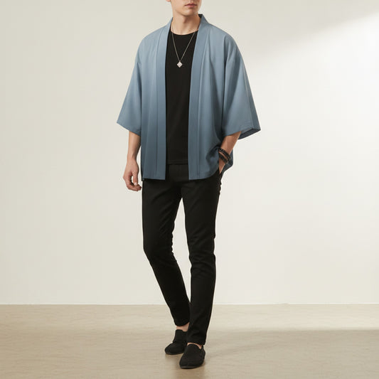 Kimono Homme Dégradé Ample Été