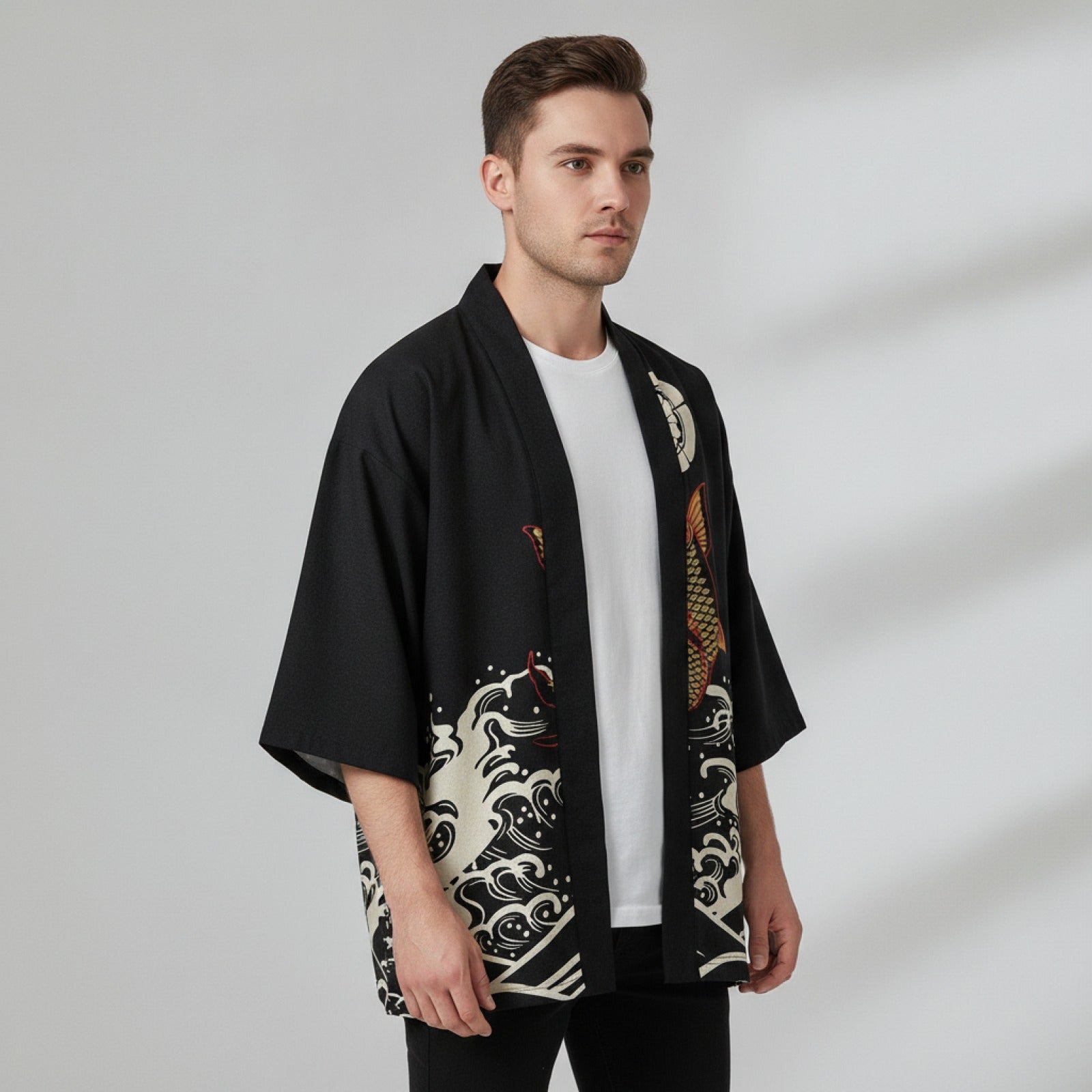Kimono Ukiyoe Homme : Style Streetwear Japonais
