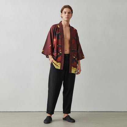 Kimono Samouraï d'Été - Style Japonais & Streetwear