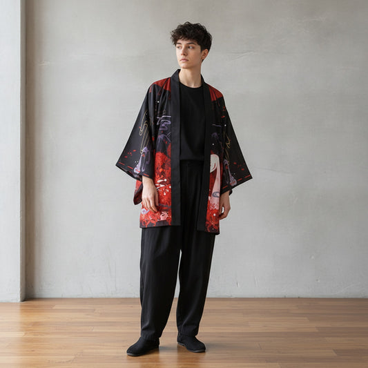 Kimono Cardigan Samouraï Unisexe