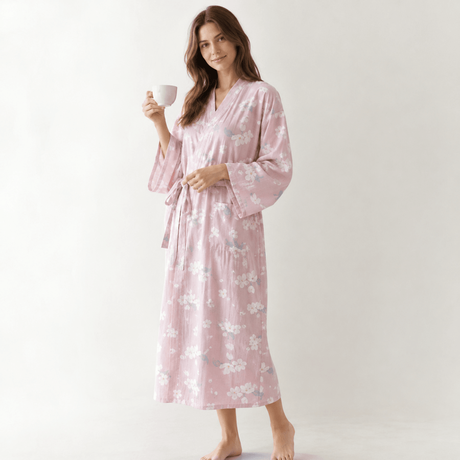 Pyjama Douceur | Rose - Kimono Zen