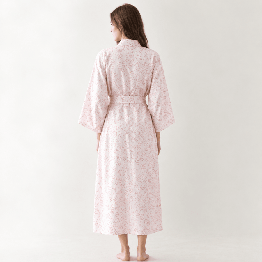 Pyjama Yukata | Rose - Kimono Zen