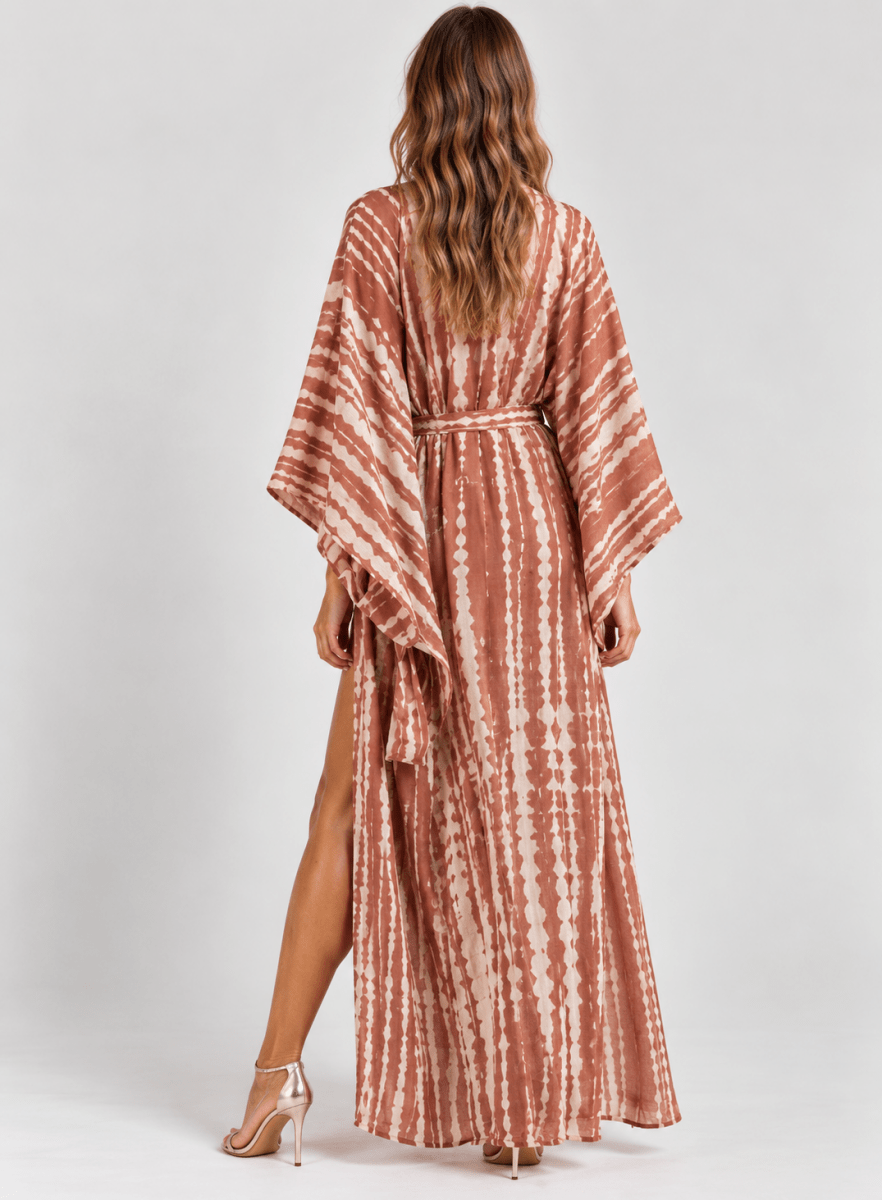 Robe Bohème | Rose - Kimono Zen