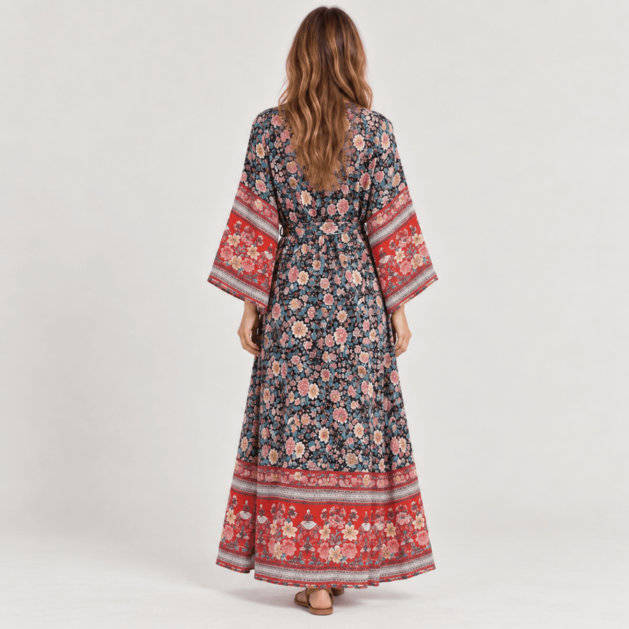 Robe Bohème | Violet - Kimono Zen